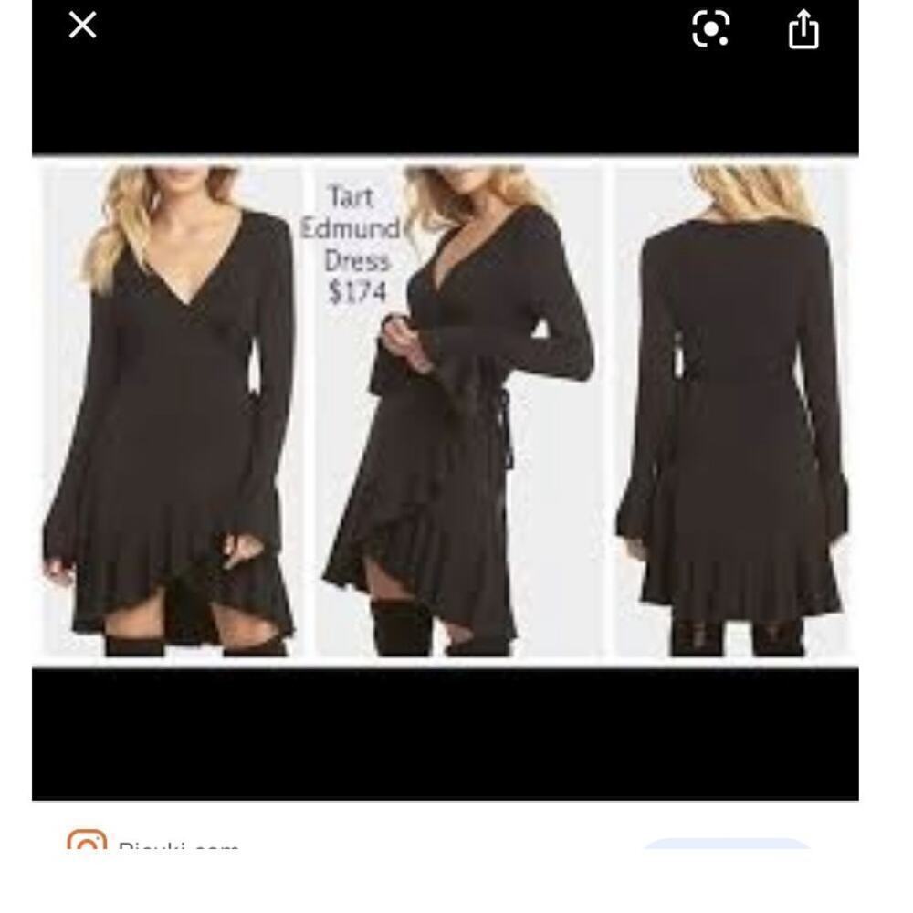NWT Tart Wrap Dress with Ruffle